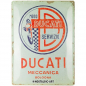 Preview: Blechschild Ducati Servizio 1